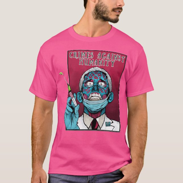 T-shirt Zombie Fauci Science Anti Mandat Arrestation Dr Fa (Devant)
