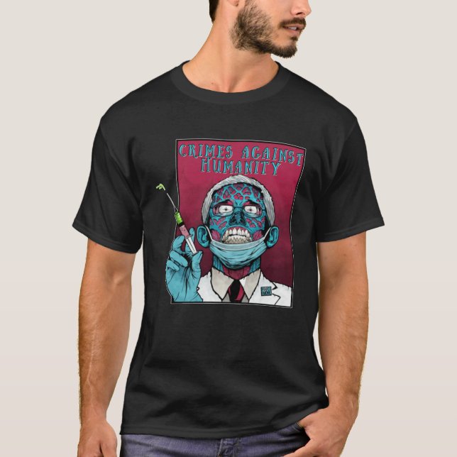 T-shirt Zombie Fauci Science anti Mandate Arrest Dr Fauci (Devant)