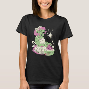 T-shirt Zombie Femme Maman Nettoyer Halloween
