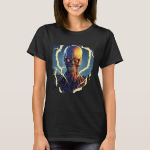 T-shirt Zombie Halloween Mort Inanimé Diable Mort Sang