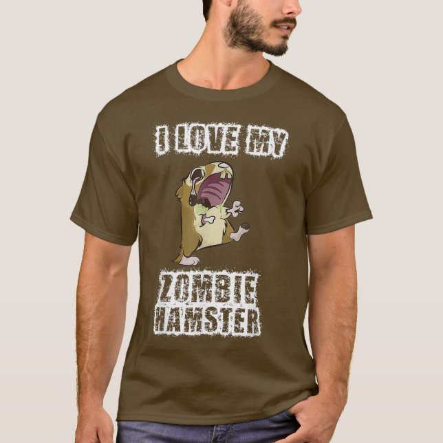 T-shirt Zombie Hamster (Devant)