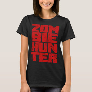 T-shirt Zombie Hunter Halloween Hunting Blood Outfit