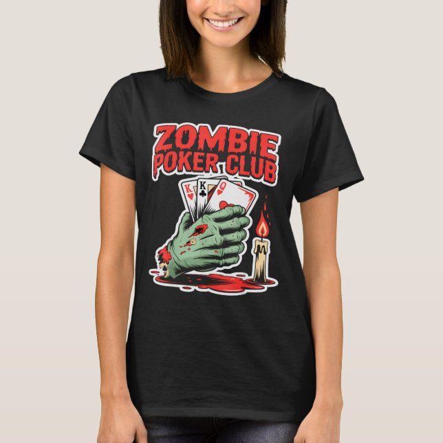T-shirt Zombie Ker Club Halloween  (Devant)