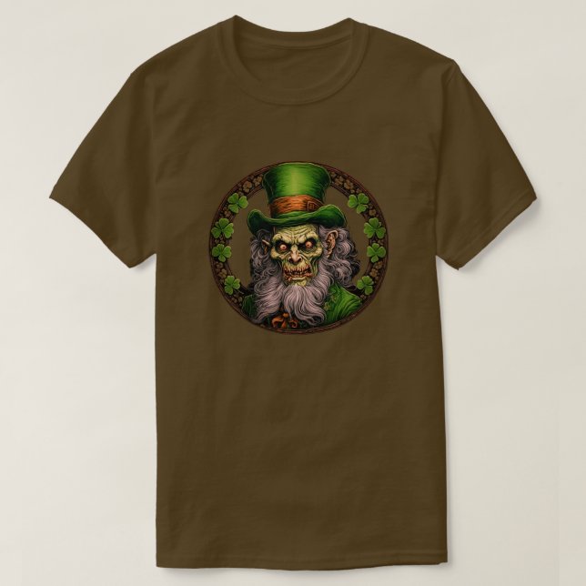T-shirt Zombie Leprechaun (Design devant)
