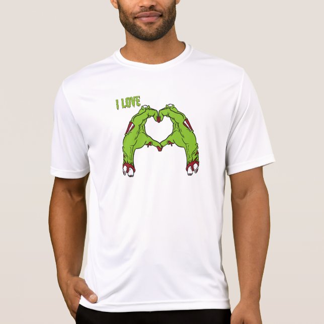 T-shirt Zombie Love (Devant)