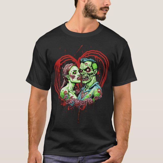 T-shirt Zombie Love (Devant)