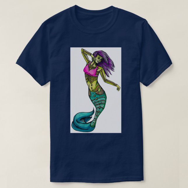 T-shirt Zombie Merm (Design devant)