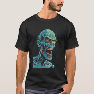 T-shirt Zombie par Haunted Horror Halloween 6