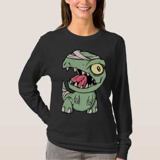 T-shirt Zombie Rex Dinosaur For Boys Mummy Halloween