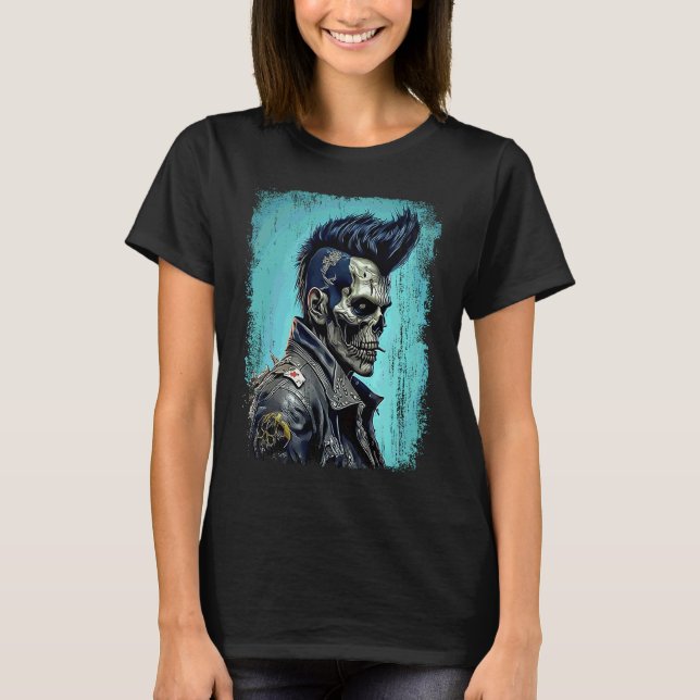 T-shirt Zombie Rock'n'Roll Apocalyptique (Devant)