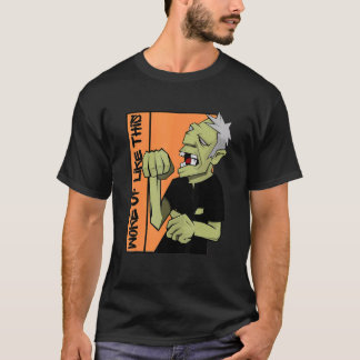 T-shirt Zombie S'est Réveillé Comme Ça Halloween