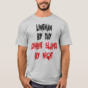 T-shirt Zombie Slayer Lineman