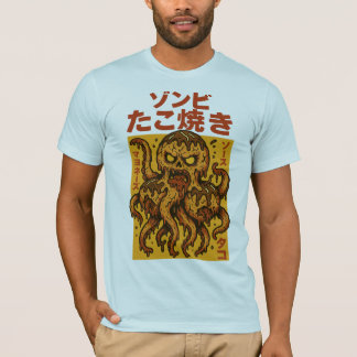 T-shirt Zombie Takoyaki - Déplaisant Japonais Octopus Horr