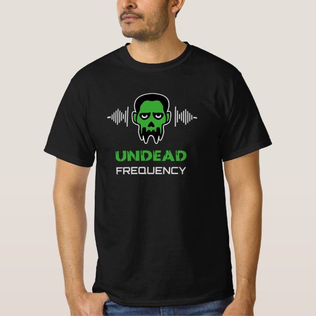 T-shirt Zombie Techno Rave (Devant)