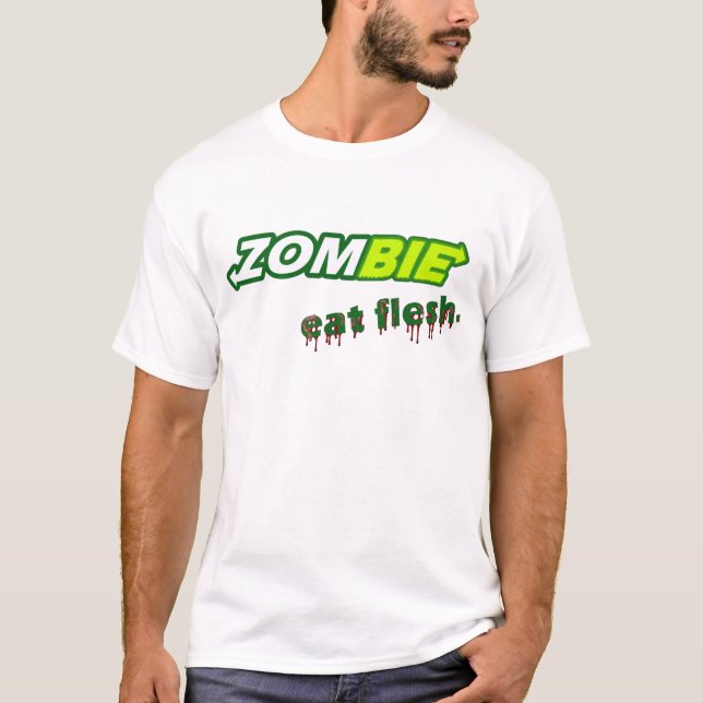 T-shirt Zombie Tee (Devant)