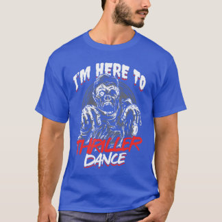T-shirt Zombie Undead Halloween Thriller Dance Trick Or Tr