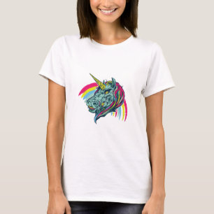 T-shirt Zombie Unicorn