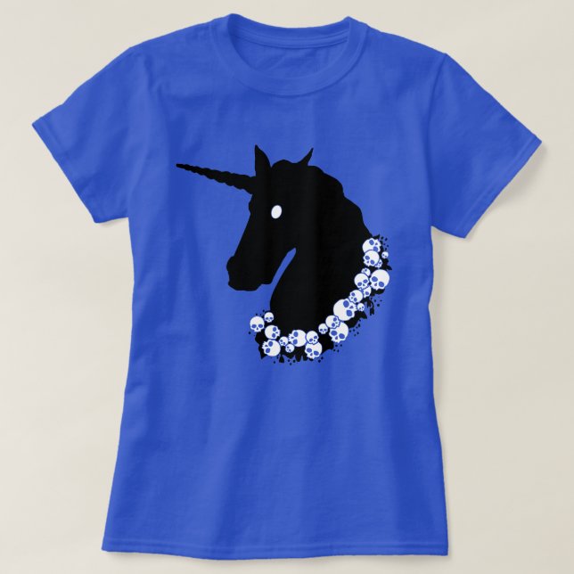 T-shirt Zombie Unicorn (Design devant)