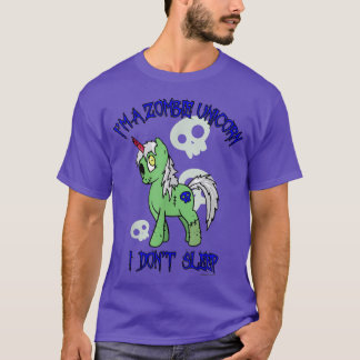 T-shirt Zombie Unicorn