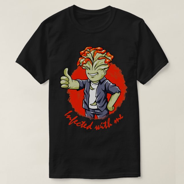 T-shirt zombie vegan (Design devant)