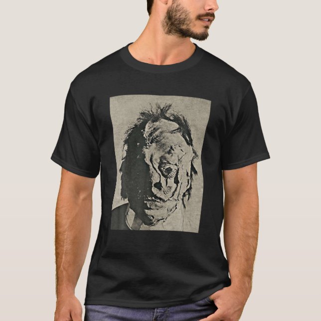 T-shirt Zombie vintage (Devant)