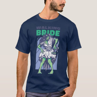 T-shirt Zombie Walkingbride