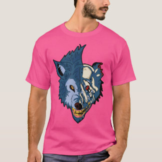 T-shirt Zombie Wolf Werewolf Halloween Costume Imaginaire 