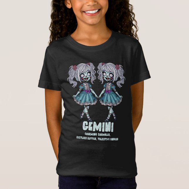 T-Shirt Zombies Gemini (Devant)