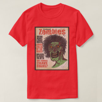 T-shirt ZOMBIES - Le Magazine Black Boarder