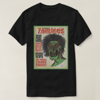 T-shirt ZOMBIES - Magazine Green Boarder