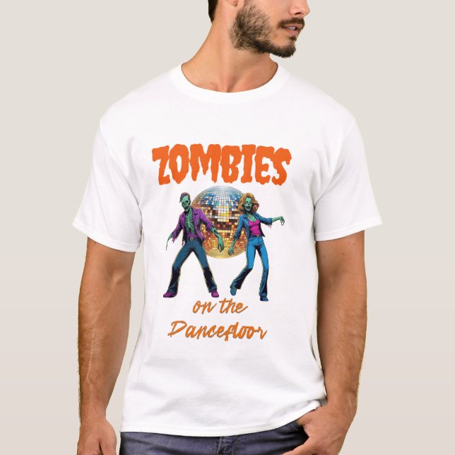 T-shirt Zombies sur la piste de danse (Devant)