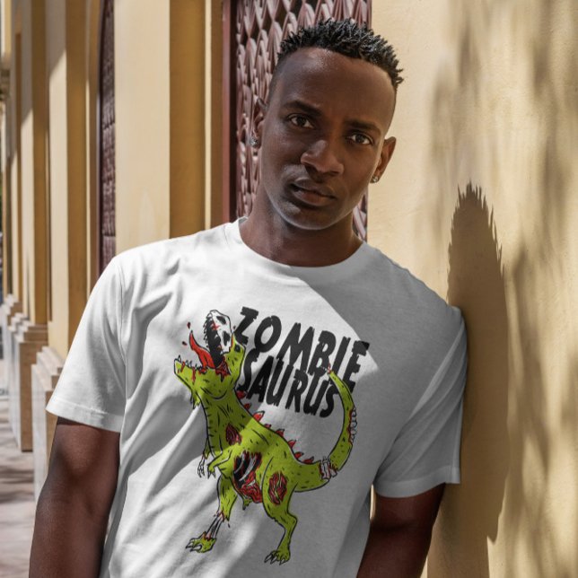 T-shirt Zombiesaurus T Chemise Design (Créateur téléchargé)
