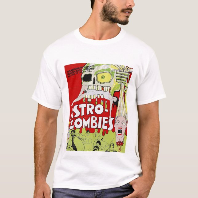 T-SHIRT ZOMBIS D'ASTRO (Devant)