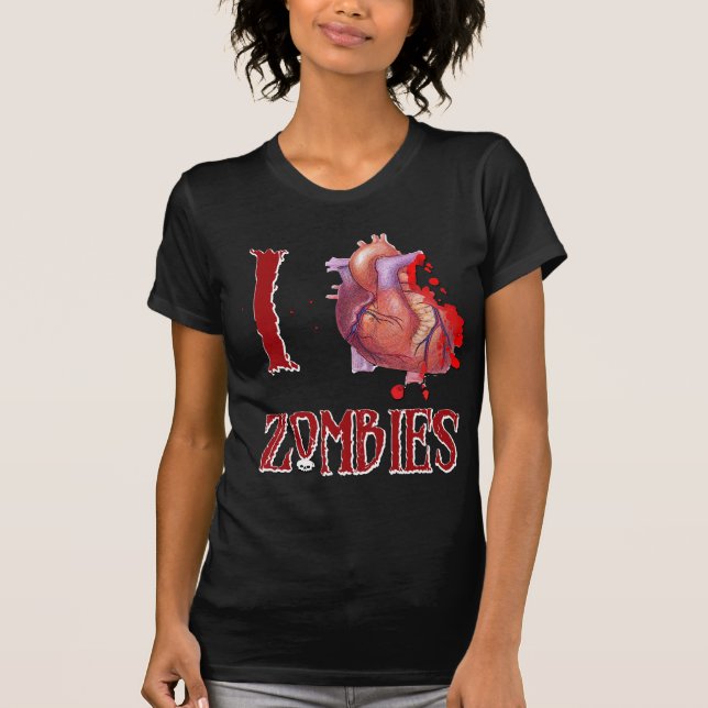 T-shirt Zombis du *heart* I (Devant)