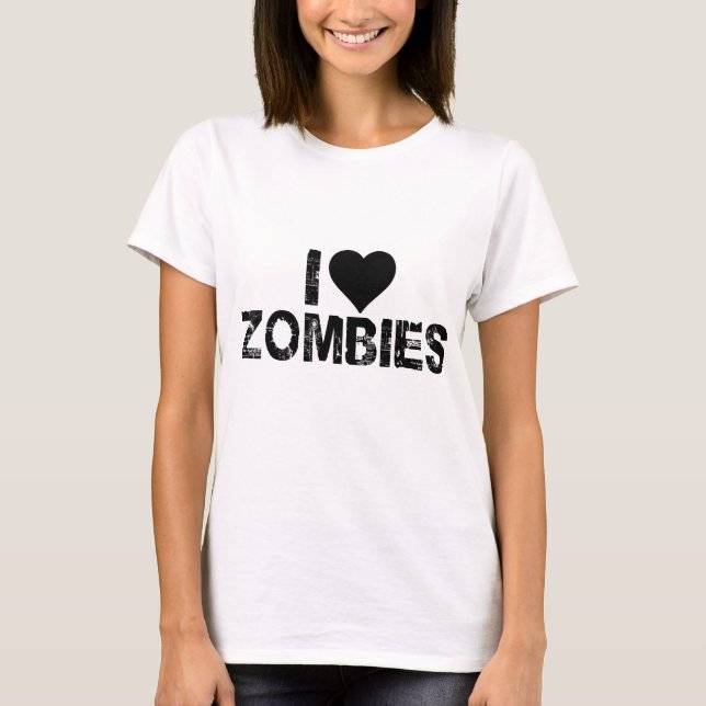 T-SHIRT [ZOMBIS I DE COEUR] (Devant)
