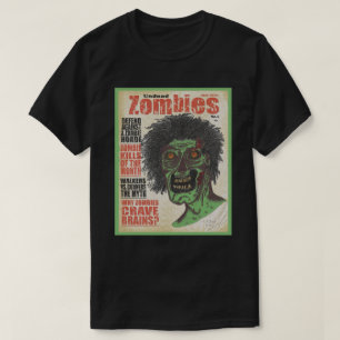 T-shirt ZOMBIS - le pensionnaire de vert de magazine