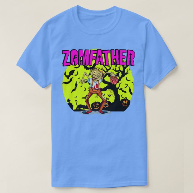 T-shirt Zomfather Funny Zombie Premium (Design devant)