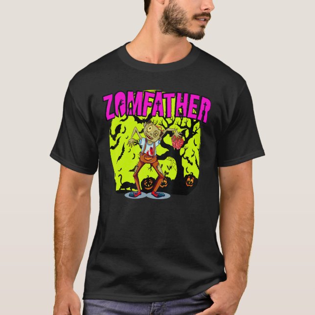 T-shirt Zomfather Zombie (Devant)
