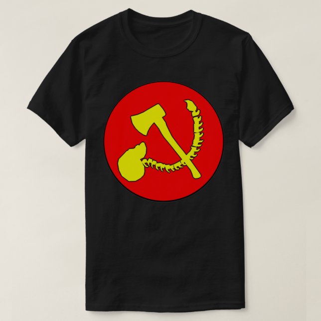 T-shirt Zommuniste La Terreur Morte (Design devant)
