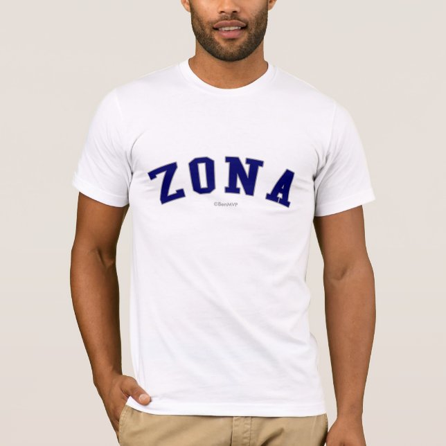 T-shirt Zona (Devant)