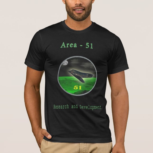 T-shirt Zone 51 (Devant)