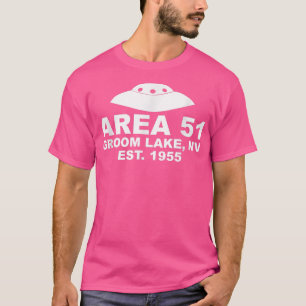 T-shirt Zone 51 Groom Lake NV UFO