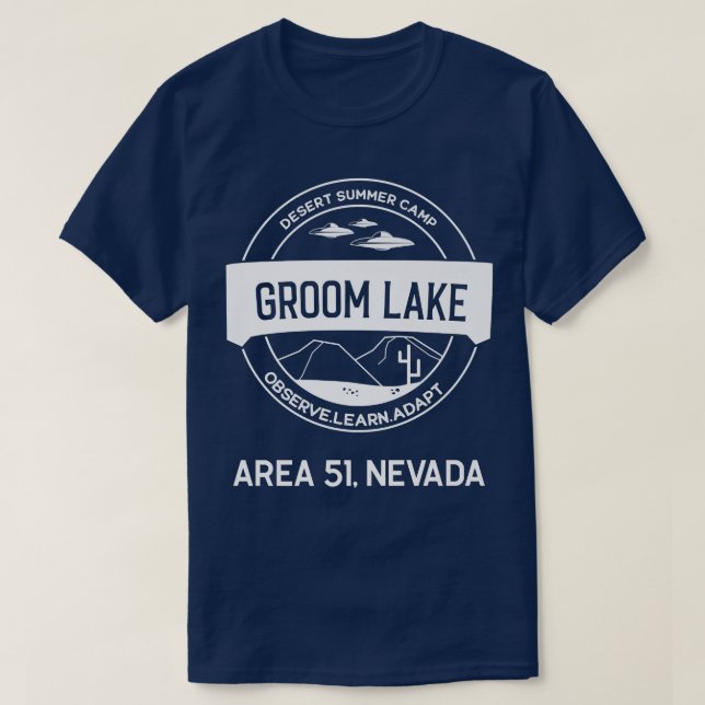 T-shirt Zone 51 Lac Groom (Design devant)