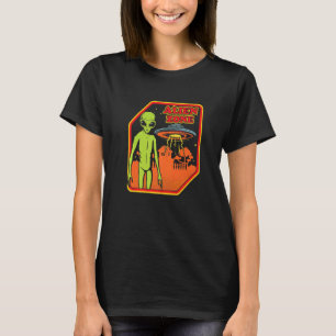 T-shirt Zone Alien Extraterrestre En Ascension Paranormal