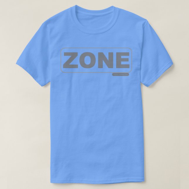 T-shirt ZONE conçue par ROOTS ESCALADE (Design devant)