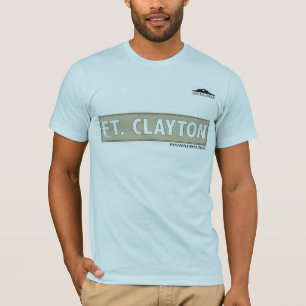 T-shirt Zone de canal de Panama : Pi Clayton