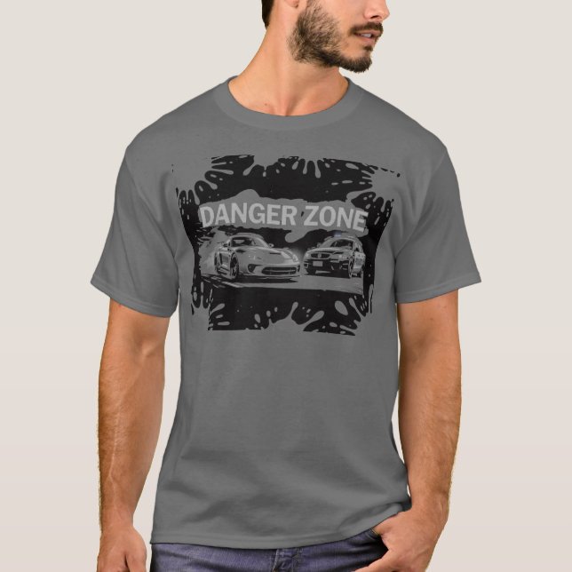T-shirt Zone de danger (Devant)