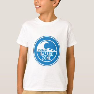 T-SHIRT ZONE DE DANGER TSUNAMI