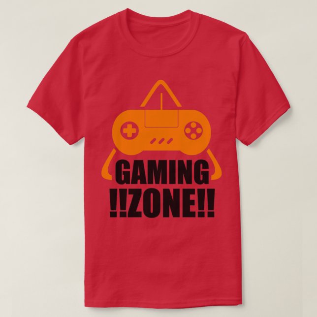 T-shirt zone de jeu (Design devant)