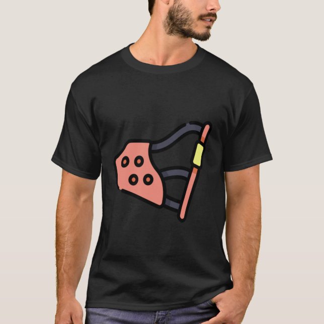 T-shirt Zone de museau Silence s'il vous plaît (Devant)
